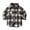 Type E, variant on CSCHome Kids Baby Boys Girls Plaid Shirts Jacket Long Sleeve Lapel Button Down Pocketed Shirts Coats Toddler Shacket Cardigan Top for 6M-12Y