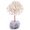 G, variant on Rose Quartz Healing Crystals Copper Lucky Tree Desk Office Decor Wrapped On Natural Rose Quartz Base Feng Shui Luck Figurine