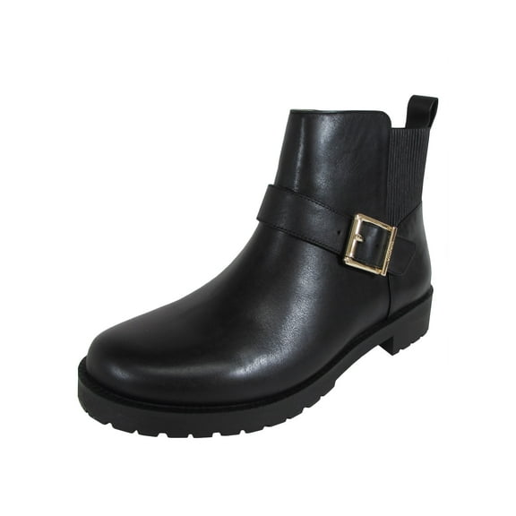 Vionic Womens Mystic Mara Weather Resistant Ankle Boot Shoes, Black, US 5