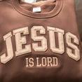 thumbnail image 2 of Jesus is Lord Embroidered Shirt, Christian Tshirt, Varsity Aesthetic Christian Shirt, Bible Verse Shirt, Religious T-Shirt, Faith Shirt, 2 of 5