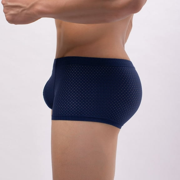 Vedolay Men Underpants Big Ball Pouch Underwear for Men Tropical Brief for Low Rise Panties,BU1 M