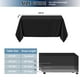 thumbnail image 4 of Mantel PureFit rectangular negro 152 x 259 cm para mesa de 6 pies, 4 of 8