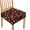 Pumpkin Maple Leaves, variant on SEANATIVE Green Marble Print Chair Covers for Dining Set of 2 Dining Chair Seat Covers with Elastic Bottom Reusable Chair Protective Cover for Dining Room Armless Chair Kitchen Home Decor