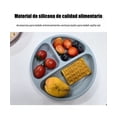 thumbnail image 3 of Baberos De Silicona Antideslizante Platos Para Bebe 12pcs multicolor, 3 of 5