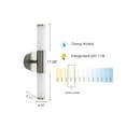 thumbnail image 5 of 95144A-Eglo Lighting-Palmera 1 - 17.08 Inch 12W 2 Led Wall Sconce, 5 of 7