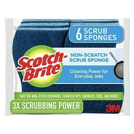 SCOTCH BRITE N/SCRTCH 6PK 526-5
