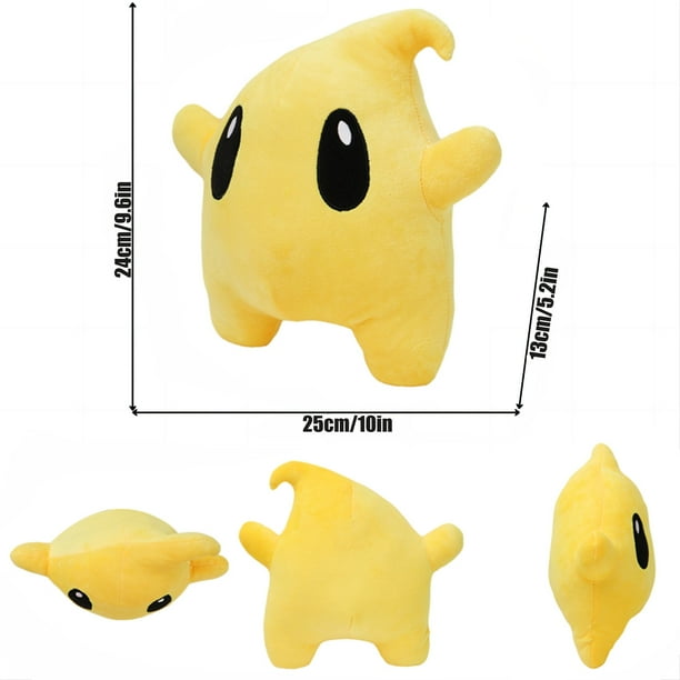 Muñeco de peluche de Superestrella de Goomba, Mario Bros, Ken Carson, Goomba, Toad, amarillo, verde y azul, regalo de cumpleaños para niños
