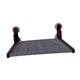 thumbnail image 5 of Asiento tipo hamaca para gatos con reposabrazos para ventana, estantes para gatos, hamaca para gatos para descansar en la ventana y tomar el sol Nogal oscuro, 5 of 9