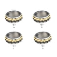 thumbnail image 4 of Anillo giratorio Sonducket para hombre diseño especial acero titanio color primario, 4 of 6