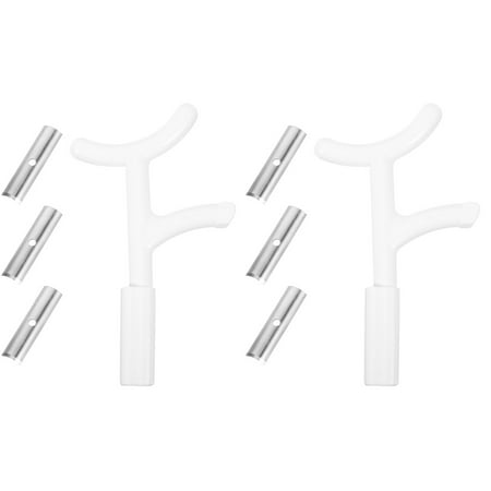 Nicehomfit Arrow Scraper Plastic Metal Fletching Remover for Archery Accessories Assorted Color