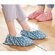 thumbnail image 3 of Advancent 1 par de cubiertas elásticas gruesas para zapatos, para el hogar, oficina, interior, antideslizantes, para zapatillas, zapatos de Suministros de limpieza para el hogar Rosa, 3 of 6