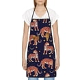thumbnail image 3 of Sikiie Leopard Print Aprons for Kitchen Cooking Aprons, Chef Apron for Men Women Chef, 3 of 7