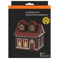 thumbnail image 2 of Zydvens Black Haunted House 3D LED Diamond Art Kit - Light Up Halloween Skull Wooden Tabletop Decor Spooky House Gift Halloween Surprise Gift for ALL Age, 2 of 6