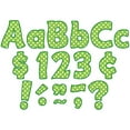 thumbnail image 2 of Lime Polka Dots Funtastic 4" Letters Combo Pack [TCR5345], 2 of 2