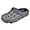 Grey, variant on Mens and Womens Lined Clogs, Unisex Winter Fleece Breathable Walking Garden Shoes Warm Non-Slip Mule Footwear