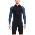 thumbnail image 3 of Sonducket Traje de neopreno para hombre, accesorios duraderos para deportes acuáticos, suministros deportivos, ropa de natación de plástico, Deportes acuáticos Azul oscuro L, 3 of 6