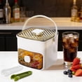 thumbnail image 2 of MKHSQHDG Today's Deals Portable Ice Maker for Freezer with Ice Compact Countertop Design & Storage Drawer | for Home Household & Outdoor Use, 2 of 9