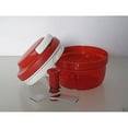 thumbnail image 4 of Tupperware Chef Turbo-kock Röd D158 Lökhackare Speedy Boy Lökskärare 27357 null ingen, 4 of 5