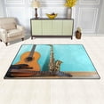 thumbnail image 3 of SKYSONIC Lightweight Soft Area Rugs Musical Instruments Floor Mat Doormat for for Rooms Entrance Hardwood Floor Living Room Nursery Rugs, 31x20 inch, 3 of 6