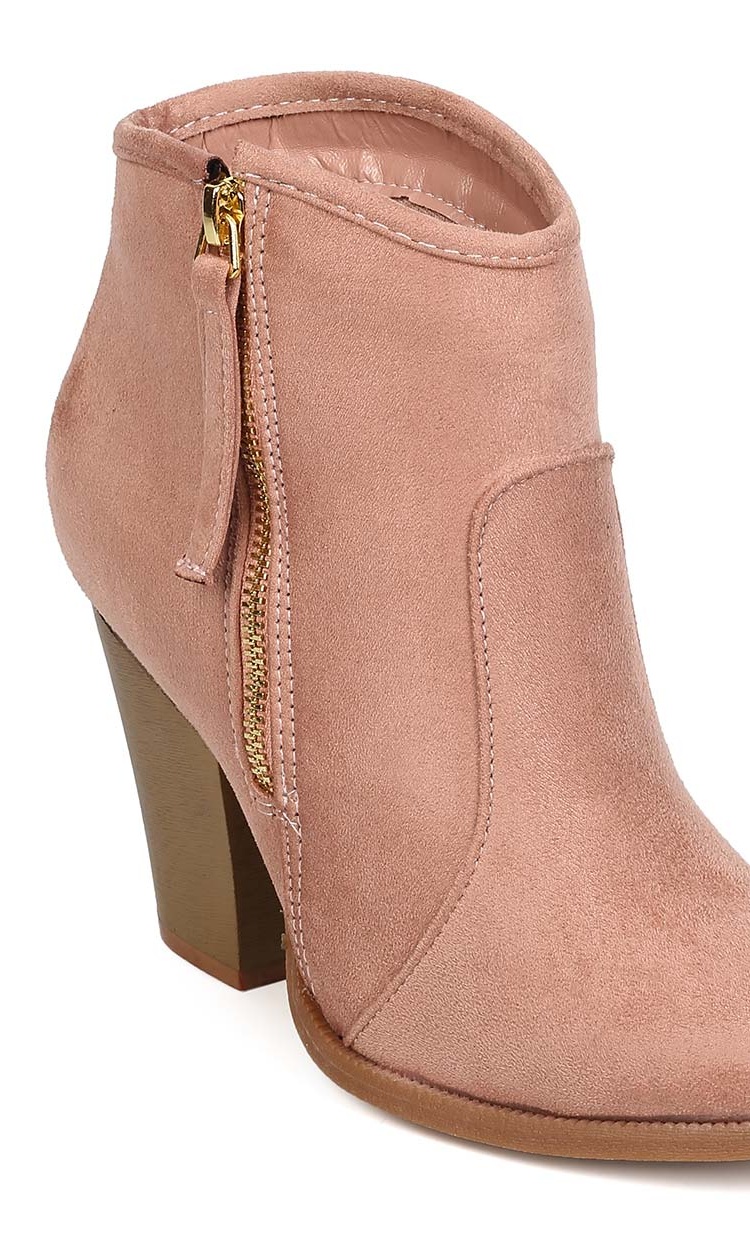 Details about / New Women Liliana Romane-6 Suede Round Toe Fringe Zip Riding Ankle Boot Size