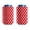 Red Wave Dot, variant on 2 Pcs Neoprene Beer Can Cooler Insulated Collapsible Beer Sleeve Triangle Demon Slayer Soda Beer Can Covers for Bulk for Soda