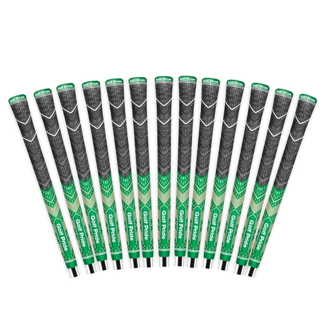 Empuñadura híbrida para palos de golf Golf Pride MCC Plus4, tamaño mediano, verde