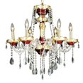 thumbnail image 1 of Elegant Lighting Alexandria 24" 6 Light Spectra Crystal Chandelier, 1 of 1