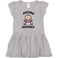 thumbnail image 3 of Inktastic Future Actuary Baby Girl Girls Baby Dress, 3 of 5