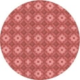 thumbnail image 1 of Ahgly Tapis d'Intérieur Lavable en Machine Carré Rouge Rubis, 3 Pieds Carré, 1 of 7