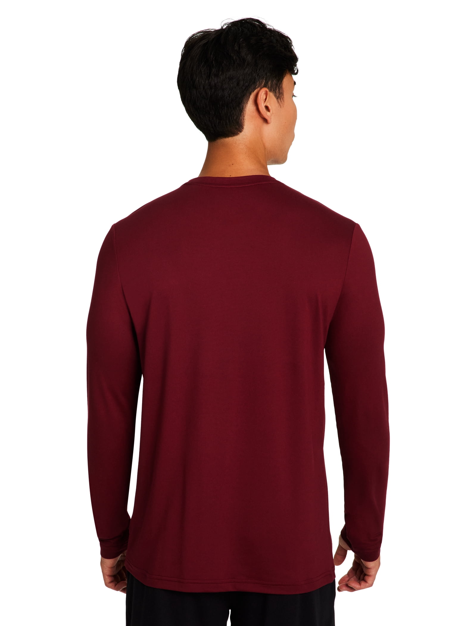 Reebok Men's and Big Men's Legacy Core Long Sleeve Tee Shirt, Sizes XS-5XL