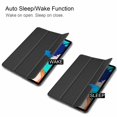 thumbnail image 3 of Allytech Case for Apple iPad Pro 12.9-Inch 2020 Model 4th Generation (NOT for 2018 Model), Compatible with Apple Pencil Cover with Auto Wake/Sleep Slim Stand Folio Full Protection, Black, 3 of 8
