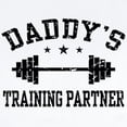 thumbnail image 2 of CafePress - Daddy's Training Partner Body Suit - Long Sleeve Cotton Baby Bodysuit, 2 of 4