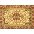 thumbnail image 1 of Ahgly Company Indoor Rectangle Abstract Brown Modern Area Rugs, 3' x 5', 1 of 4