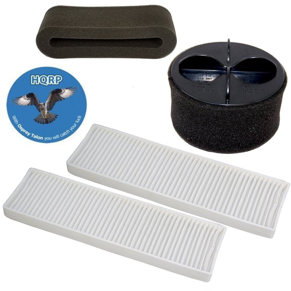 HQRP Filter Kit for Bissell CleanView Helix Deluxe Vacuum 21K3, 21K31