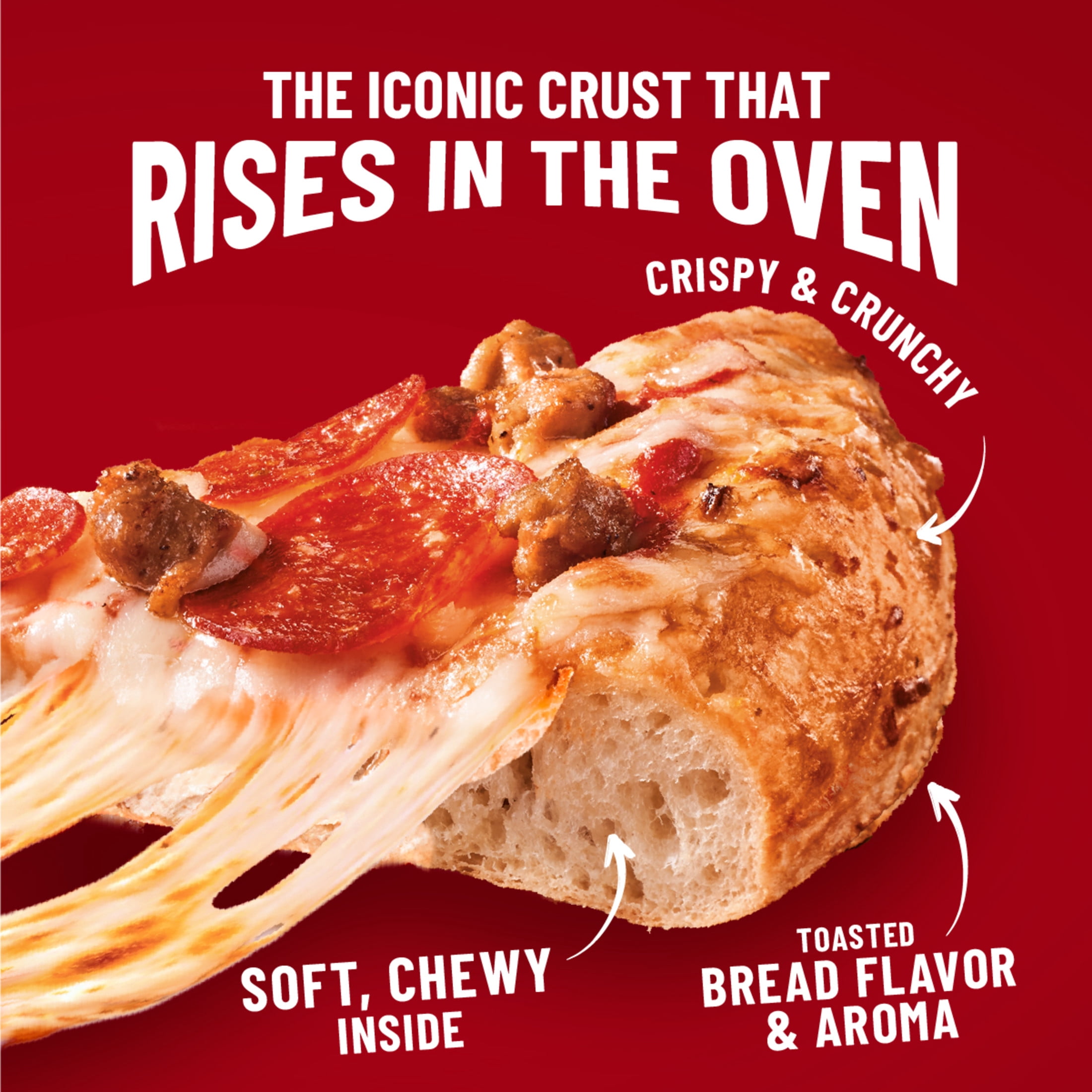 Frozen Three Meat Pizza Meal