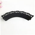 thumbnail image 7 of 1 pack Halloween Bat-Shaped Cupcake Wrappers Cupcake Holders Artistic Bake Cake Paper Laser Cut Liner Baking Cup Wraps Muffin Case Trays for Wedding Party Birthday Decoration(Black,8.27x1.97"), 7 of 7