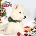 thumbnail image 2 of Pet Artist Christmas Nylon Dog Collar with Removable Flower Adjustable for Small Large Dogs, 2 of 11