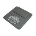 thumbnail image 3 of Cojín de meditación, juego de almohadas para el suelo, almohadilla antideslizante cuadrada para , para balcón, ejercicio, mujeres, observación, Gris, 3 of 8