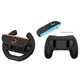 thumbnail image 4 of P6u DOBE TNS-5109 For Nintendo Switch 2 4 in 1 Left Right Joy-Con C2E Controller Racing Wheel Grip H, 4 of 5