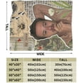 thumbnail image 3 of Joseph Music Quinn Blanket Personalized Throws Soft Warm Blankets Gifts, 3 of 8