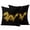Yellow, variant on Outdoor Waterproof Pillow Covers Watercolor Yellow Flames Dragons on Black Decorative Throw Pillow Protectors,Pillowcase Cushion Cases for Patio Sofa Garden Couch,16x16in,Pack of 2
