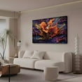 thumbnail image 3 of A Beautiful Woman In Flowers Abstract Style Oil Painting Canvas Poster Bedroom Decor Sports Landscape Office Room Decor Gift,Frame-style,08x12inch(20x30cm), 3 of 8