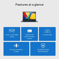 thumbnail image 2 of ASUS Vivobook14 14" FHD Laptop, LED Display(1920 x 1080), Intel 13th Gen Core i5, 40GB DDR4 2TB SSD, UHD Graphics, HDMI, USB-C, Wi-Fi 5, Windows 11 Home, Slim & Lightweight, Blue, 2 of 5
