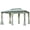 Cream White, variant on Outsunny 10'x13' Outdoor 2-Tier Canopy Vented Top Steel Gazebo BBQ Party Tent