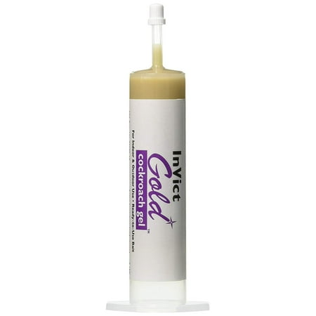 Better Bait - Invict Gold Cockroach German Roach Control Gel Bait 4 tubes w/ plunger (35 grams per tube) Better then Maxforce Kill German Roaches!!, Active.., By Rockwell