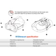 thumbnail image 4 of Gafas VR ajustables aptas para Nintendo Switch/NS OLED 3D Gaming Eyeglasses, 4 of 7