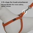 thumbnail image 5 of Plutus Pet Cotton Hemp Step In Dog Harness, Sustainable, Lightweight and Escape-Proof, Easy Walk Dog Harness for Puppy Small Medium and Large Dogs, Orange, M, 5 of 7