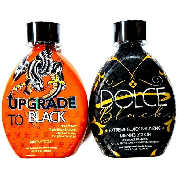 Black Extreme Bronzer & Upgrade To Black Tanning Bed Lotion