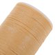 thumbnail image 3 of 113m 0.8mm Cordón De Hilo De Coser De Cuero Encerado Para Manualidades DIY, Negro Y Beige, 2 Piezas Soledad Hilo encerado redondo del poliéster, 3 of 10
