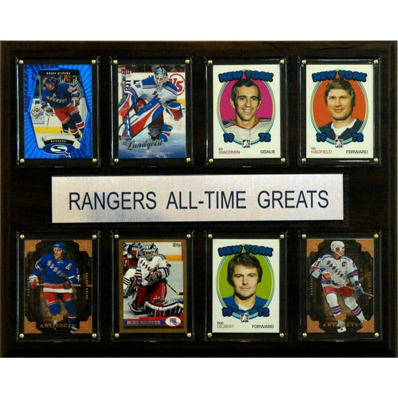 New York Rangers 12'' x 15'' All-Time Greats Plaque